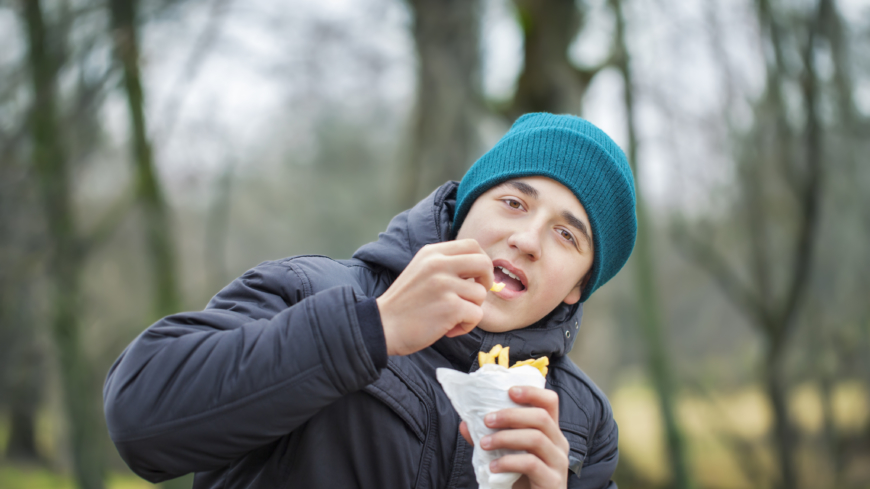 Ju fler hämtmat-restauranger som fanns tillgängliga, desto mer åt studiedeltagarna. Foto: Shutterstock